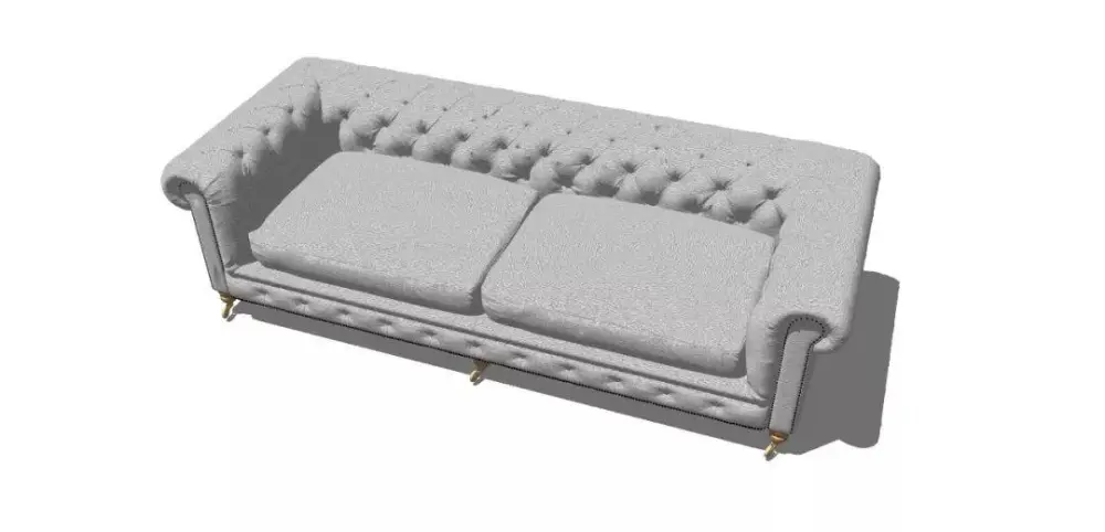 美式SU模型库丨床+餐桌+沙发+梳妆台+电视柜+常用柜子桌子模型丨226套 1.1G