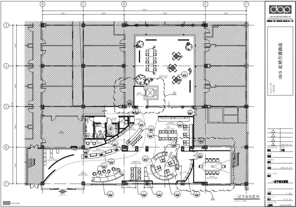 DOP设计-虹桥万源宜必思酒店丨精细SU模型+CAD施工图丨293M