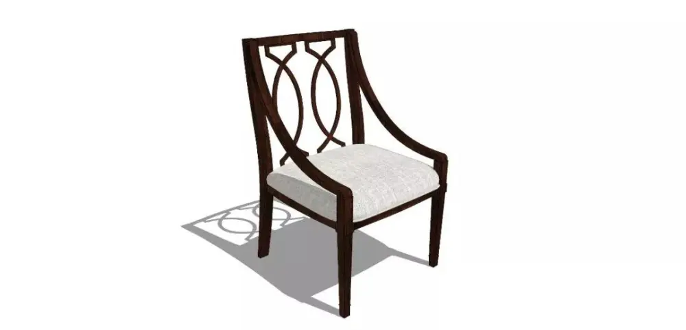 美式SU模型库丨床+餐桌+沙发+梳妆台+电视柜+常用柜子桌子模型丨226套 1.1G