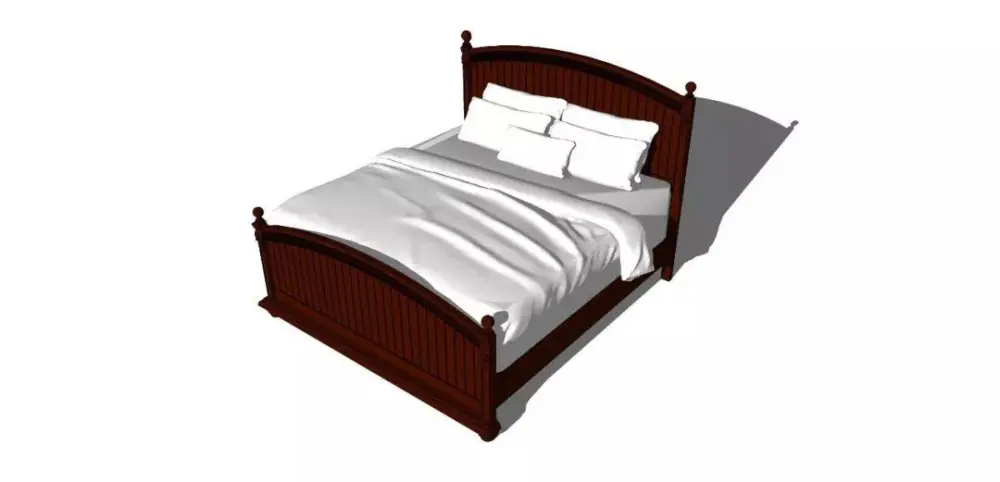 美式SU模型库丨床+餐桌+沙发+梳妆台+电视柜+常用柜子桌子模型丨226套 1.1G