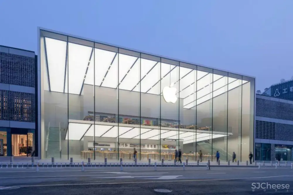 杭州西湖苹果旗舰店丨CAD施工图丨MP4视频丨官方摄影丨JPG+DWG+MPD+PDF丨805M