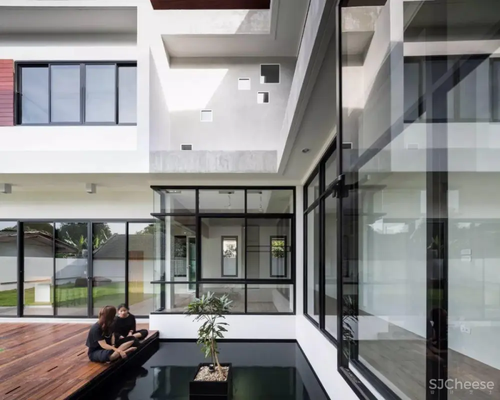 泰国[东南亚]-住宅别墅设计案例丨实景案例42套1466张图丨1.63G