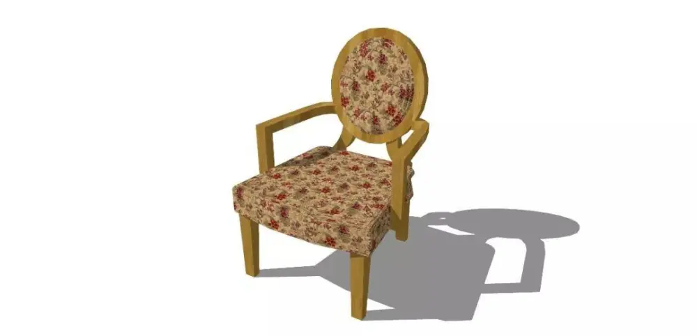 美式SU模型库丨床+餐桌+沙发+梳妆台+电视柜+常用柜子桌子模型丨226套 1.1G