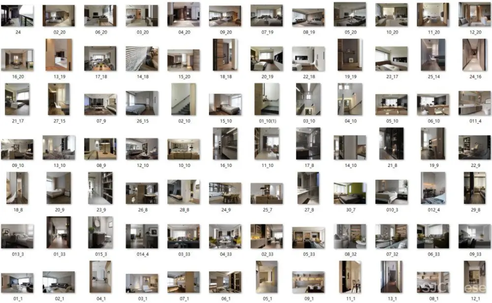 【台湾】珥本设计 – 案例作品集丨72套1700张实景图丨301M