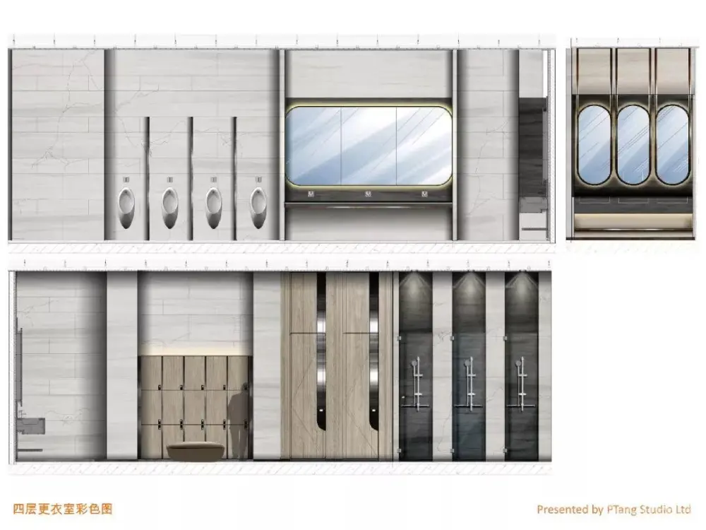 北京房山邻里售楼处+游泳池健身娱乐会所丨CAD施工图+3D效果图丨416M