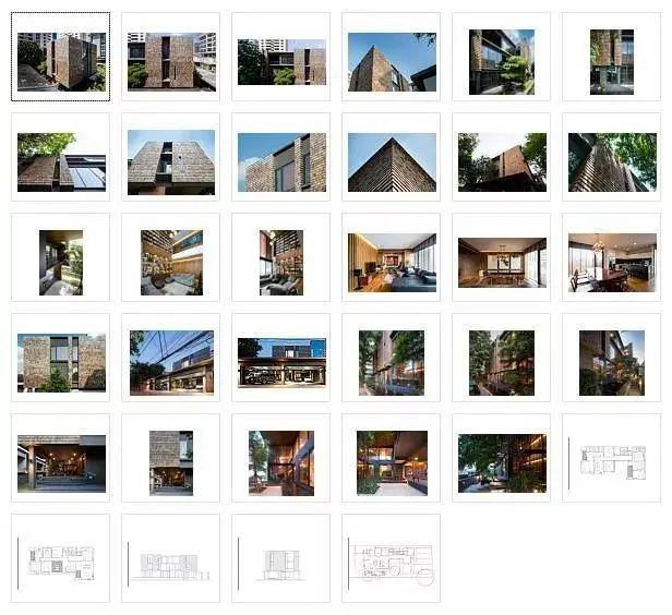 泰国[东南亚]-住宅别墅设计案例丨实景案例42套1466张图丨1.63G