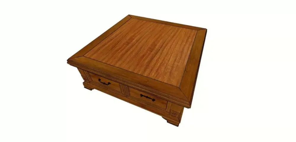 美式SU模型库丨床+餐桌+沙发+梳妆台+电视柜+常用柜子桌子模型丨226套 1.1G