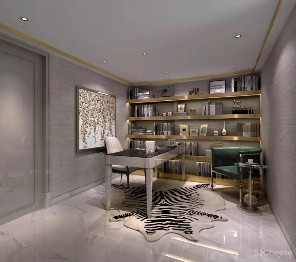 邱德光 – 上海东樱巴洛克风格丨软装设计方案PPT（可编辑）+效果图丨123M