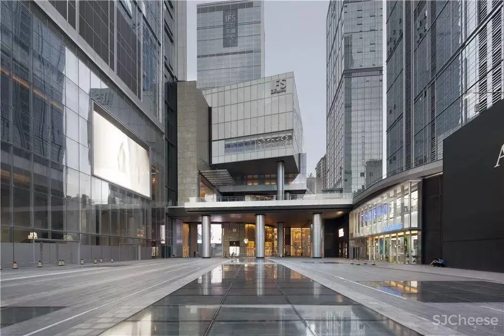 【贝诺BENOY】成都IFS – 国际金融购物中心丨CAD竣工图+实景图丨3.1G