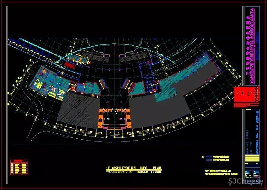 CCD作品-七星级酒店丨三亚海棠湾红树林度假酒店(内附全套设计资料)