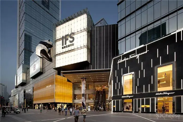 【贝诺BENOY】成都IFS – 国际金融购物中心丨CAD竣工图+实景图丨3.1G