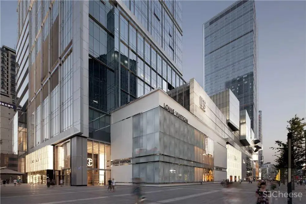 【贝诺BENOY】成都IFS – 国际金融购物中心丨CAD竣工图+实景图丨3.1G