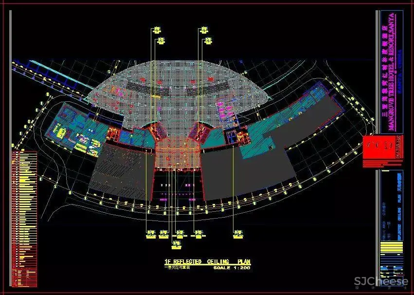 CCD作品-七星级酒店丨三亚海棠湾红树林度假酒店(内附全套设计资料)