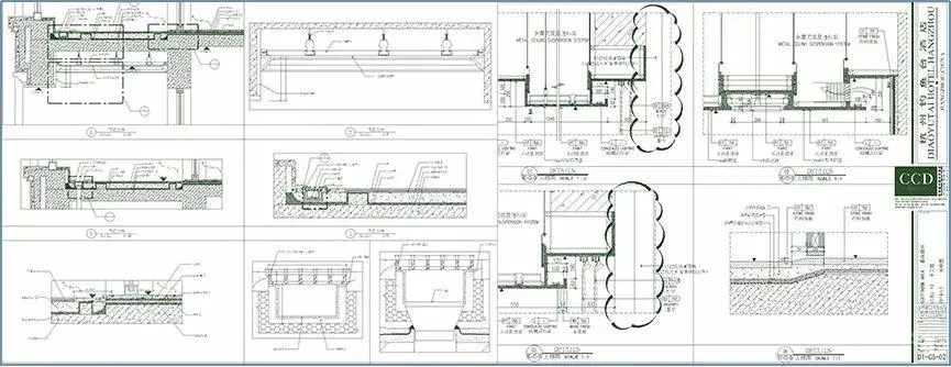 卫生间浴室丨全套收口工艺节点-CAD图库丨DWG+WORD丨21.4M