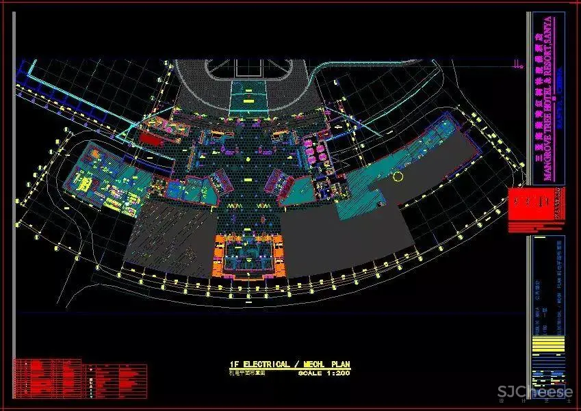 CCD作品-七星级酒店丨三亚海棠湾红树林度假酒店(内附全套设计资料)