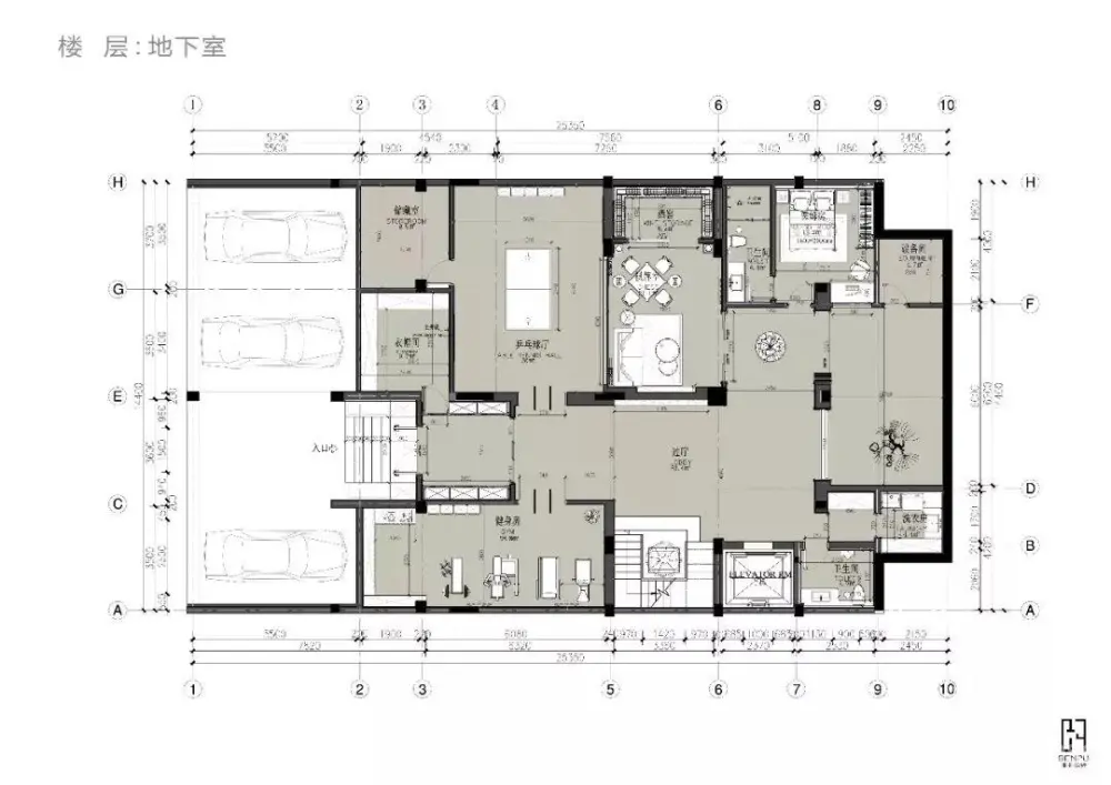 轻奢禅意1000㎡平复式别墅丨CAD施工图+全景·效果图+概念方案+物料书丨1.5G
