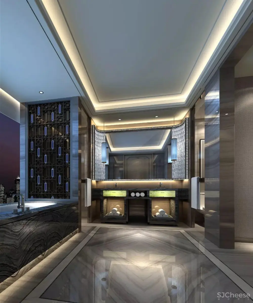 CCD设计 – 万达酒店室内设计丨CAD施工图纸+设计方案+效果图丨868M