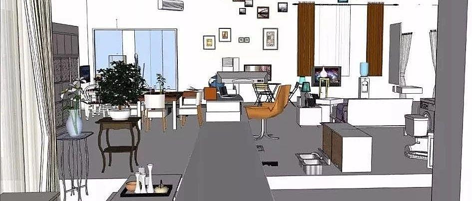 CCD – 常用SU家具模型库合集丨草图方案演示丨291M丨2015版本丨SKP格式丨290M