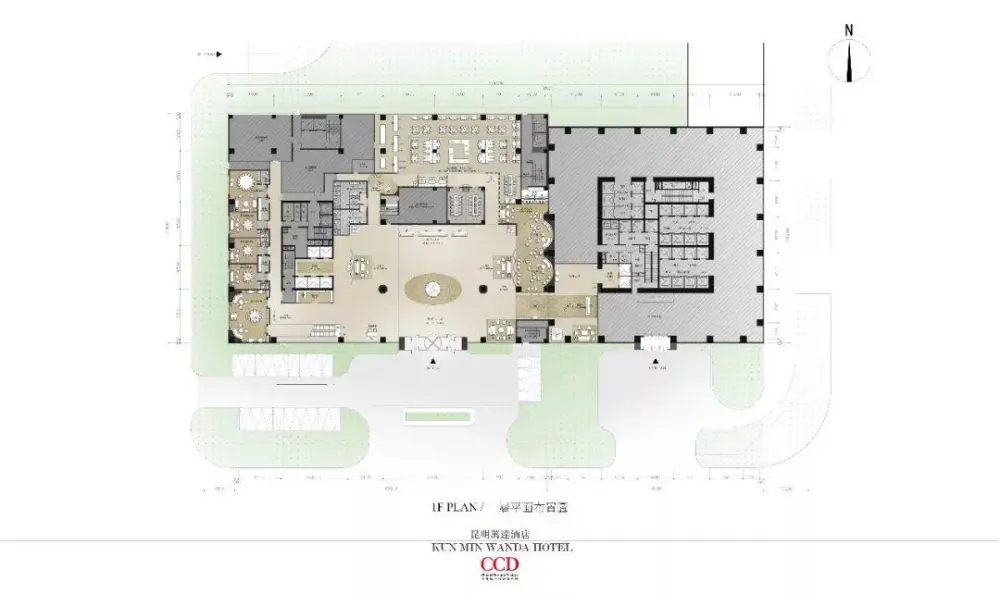 CCD设计 – 万达酒店室内设计丨CAD施工图纸+设计方案+效果图丨868M