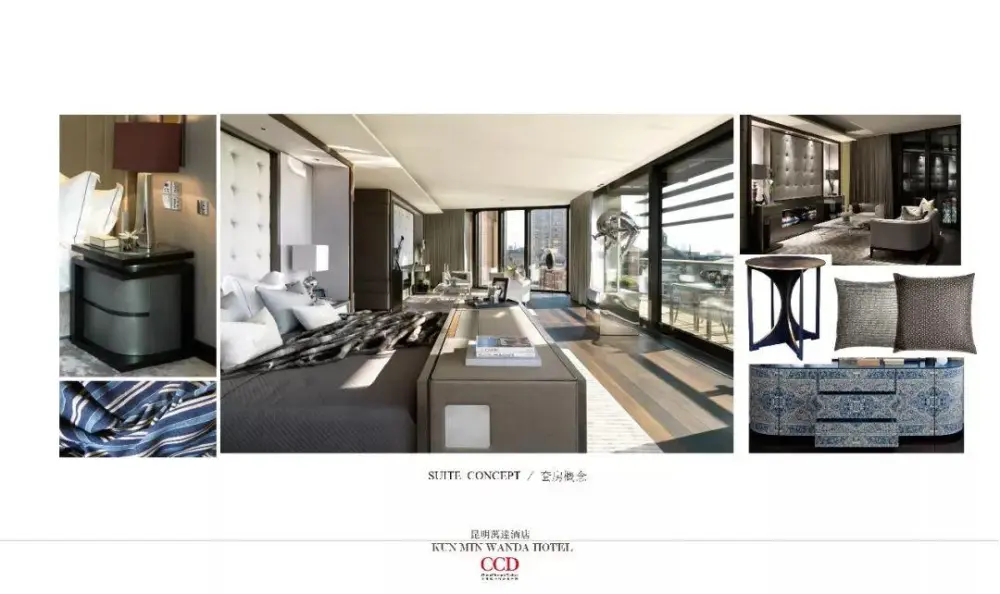 CCD设计 – 万达酒店室内设计丨CAD施工图纸+设计方案+效果图丨868M