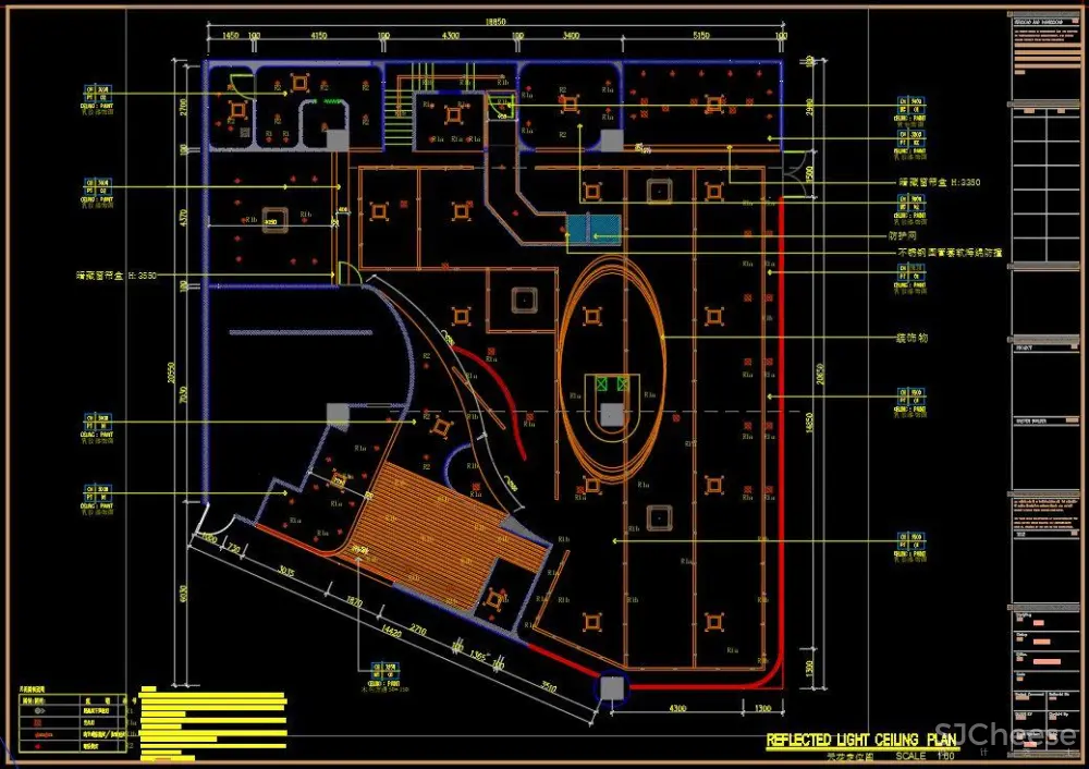 巢羽设计-扬州BINGO亲子餐厅丨CAD施工图+实景·效果图+SU模型丨1.1G