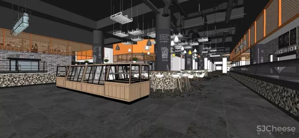 史上最全公装sketchup草图大师SU模型合集丨超市、服装店、商场、店铺、专卖店丨SKP+JPG预览丨3.85G
