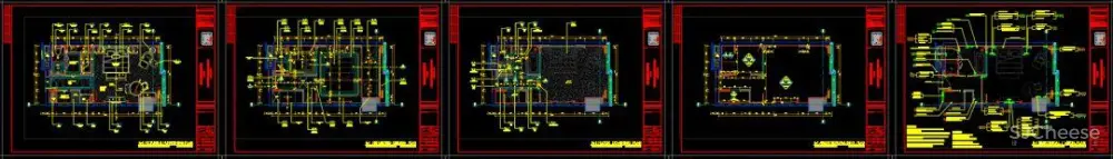 CCD设计 – 万达酒店室内设计丨CAD施工图纸+设计方案+效果图丨868M