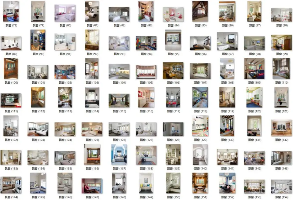 飘窗空间 – 家装作品集丨300张实景图丨31.5M