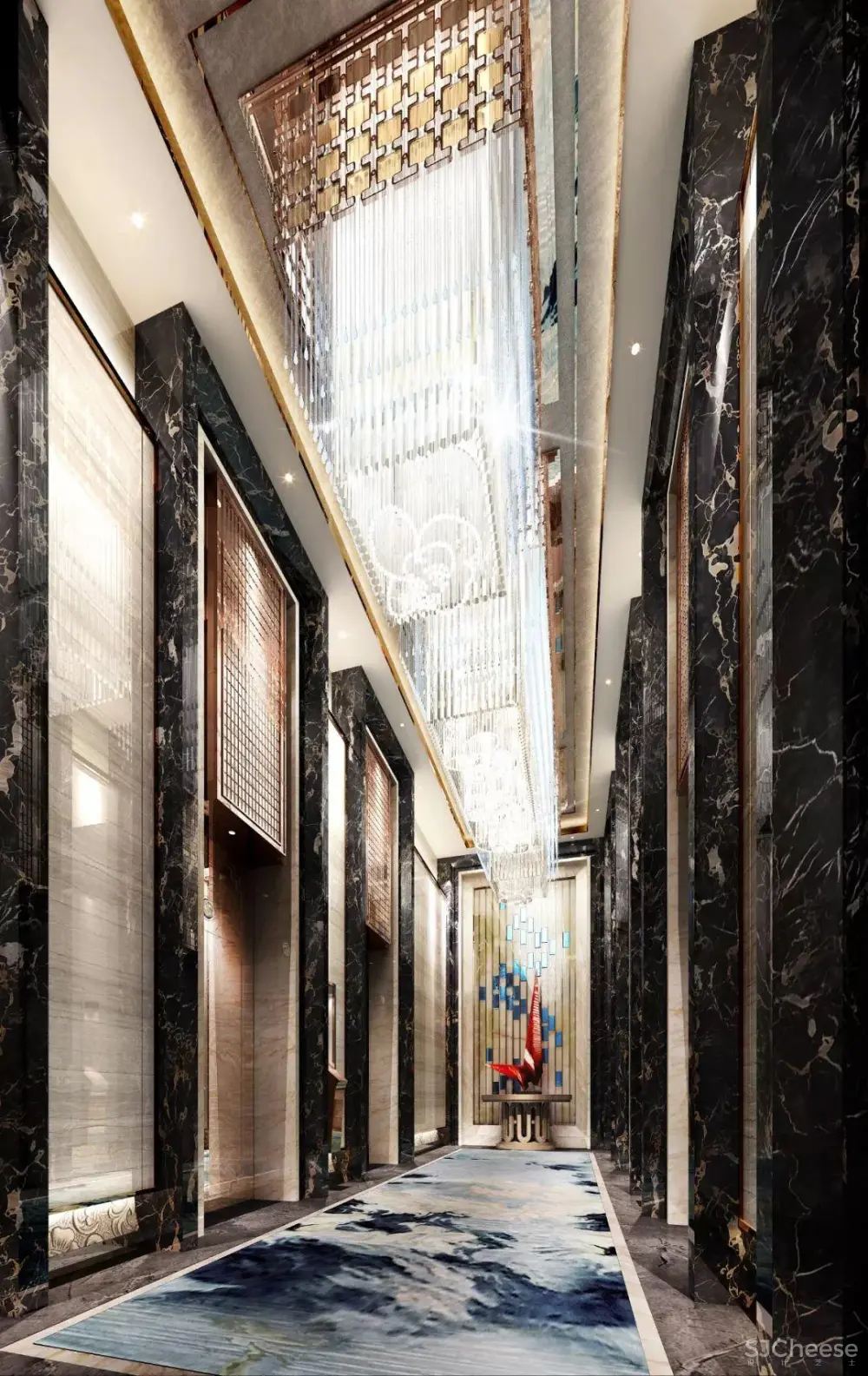 CCD设计 – 万达酒店室内设计丨CAD施工图纸+设计方案+效果图丨868M