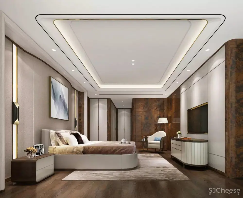 梁志天-福建豪宅样板房丨CAD施工图+效果图+设计方案PPT可编辑丨445M
