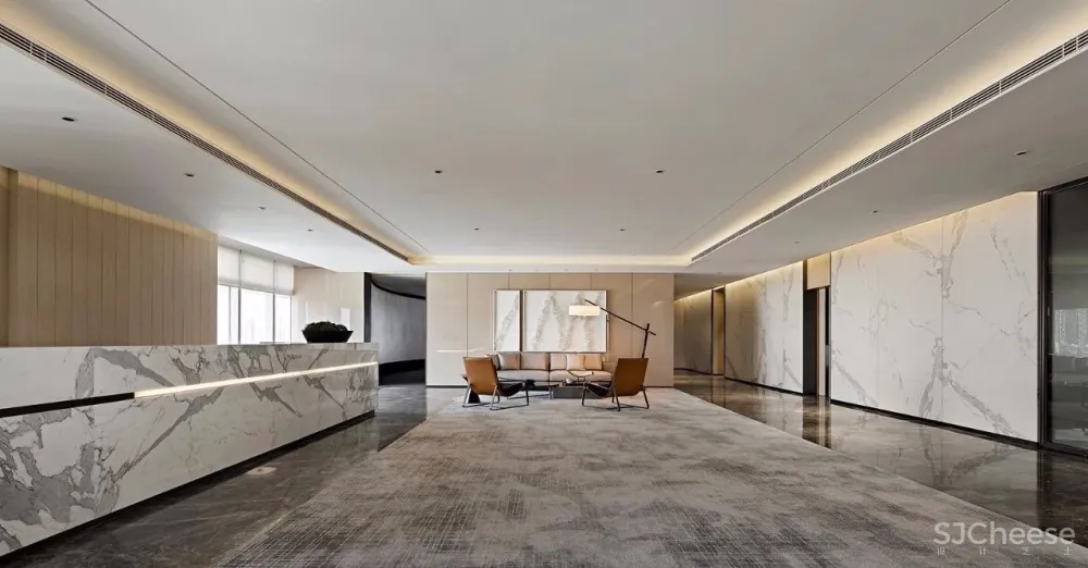 【CCD香港郑中&序向设计联袂】1600㎡深圳前海易尚创意科技大厦办公空间设计落地方案 首