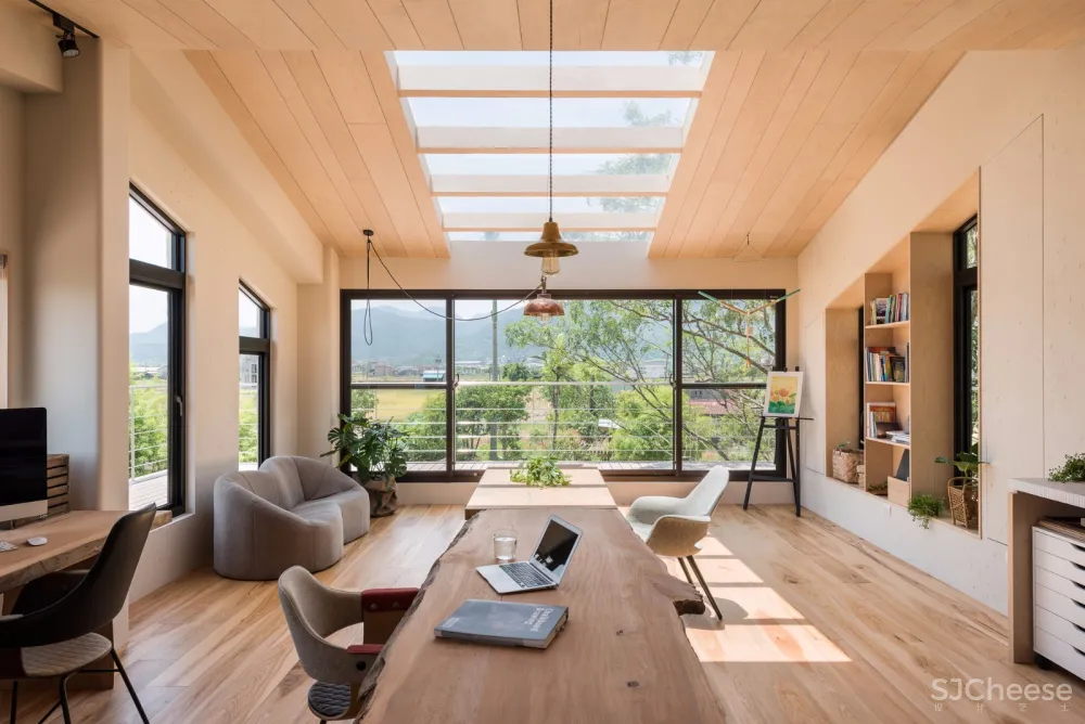 稻映·共生——木质简约风别墅 | C.H.I Design Studio 首