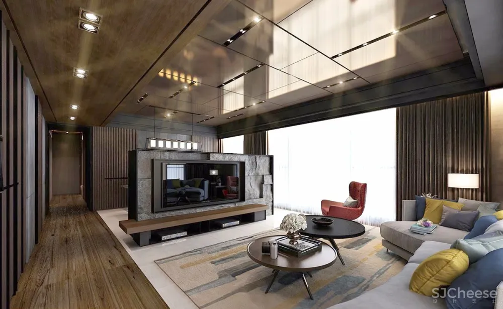 198㎡现代风格住宅 | 优士盟整合设计