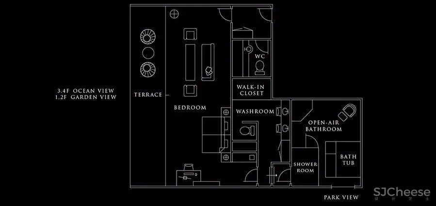 安藤忠雄,坂茂、隈研吾设计的温泉酒店,冷峻的外表却是有温度的设计