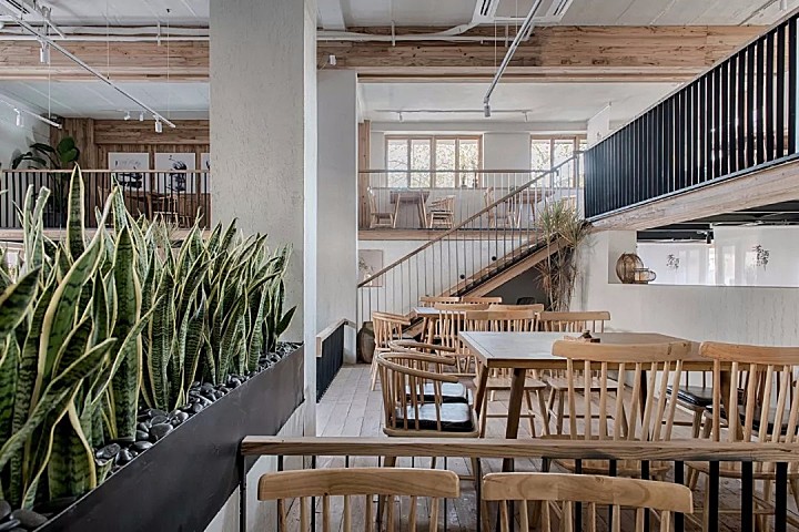 花添酒帝——舒适自然系餐厅 | 素说设计机构