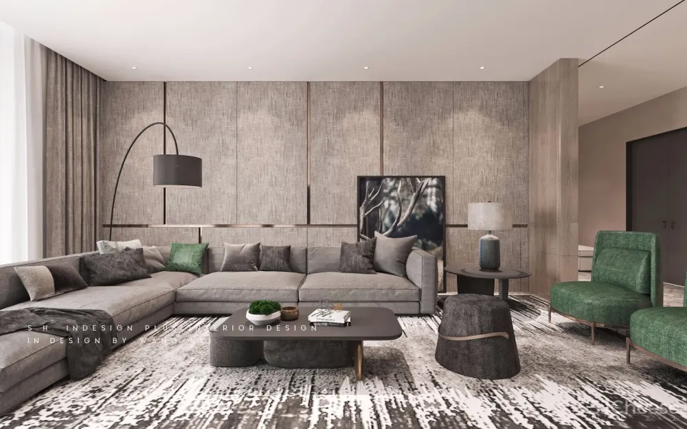 “木衫”西安260m²大平层室内空间设计 | S.H.INDESIGN PlUS