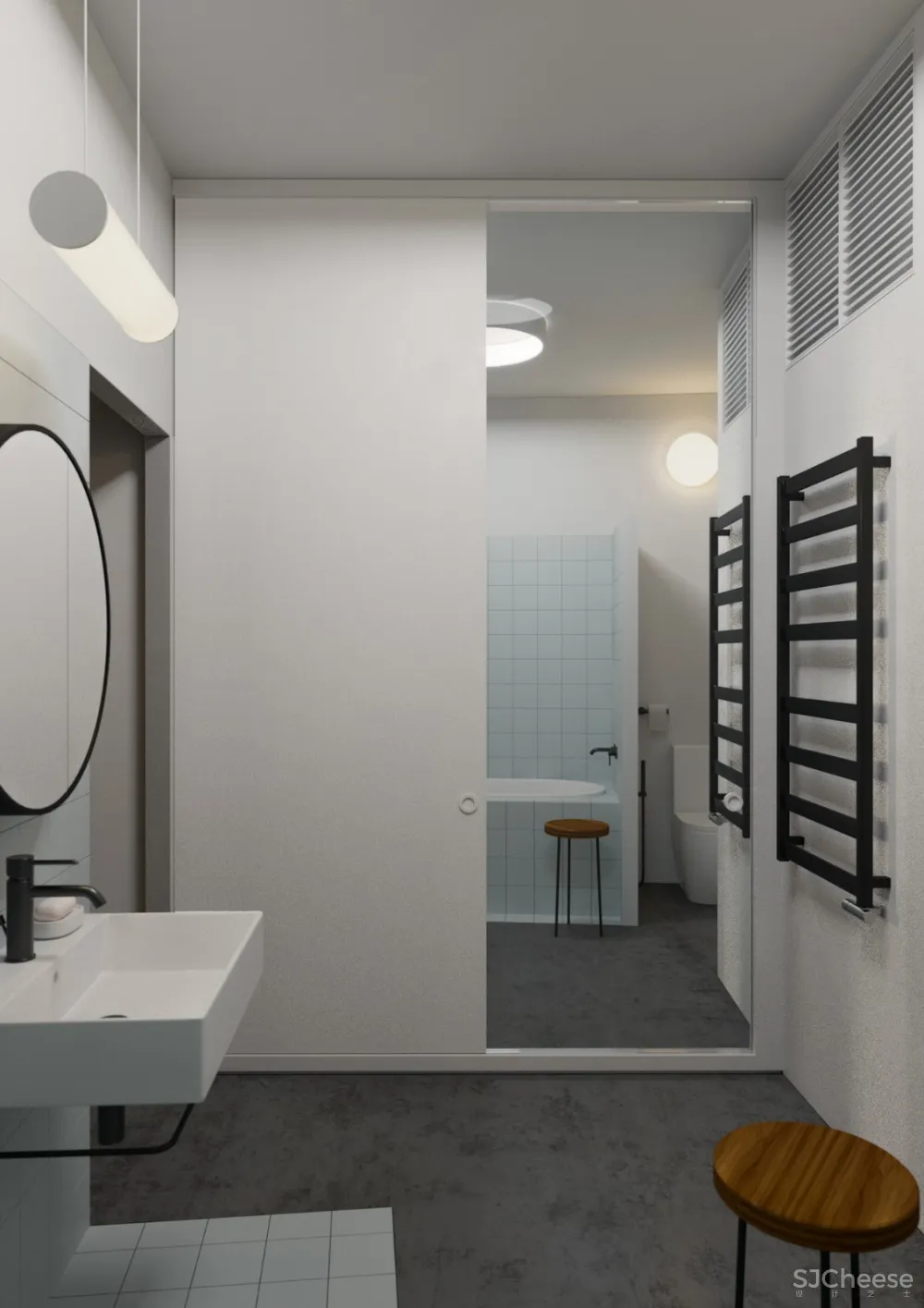 132m²明斯克悠闲阳光宅 | Zrobym Architects