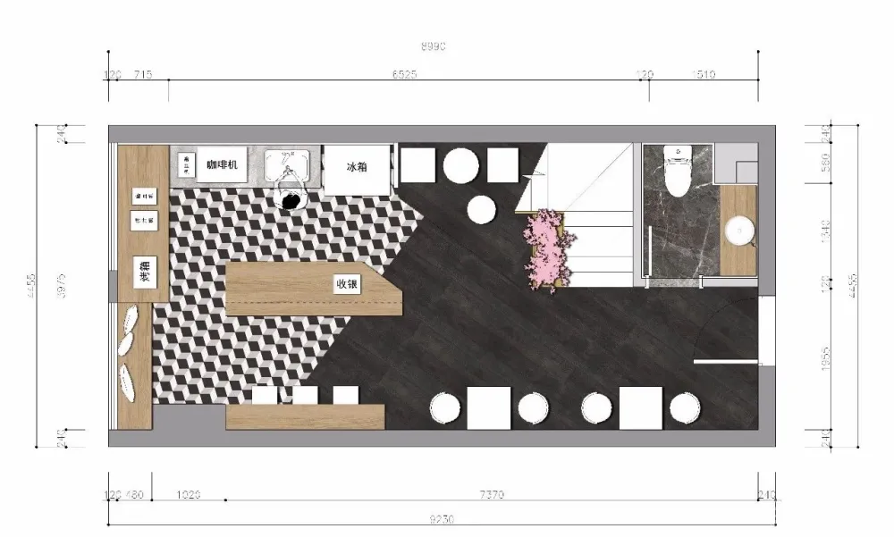 85㎡loft | 一层装梦想，二层装生活