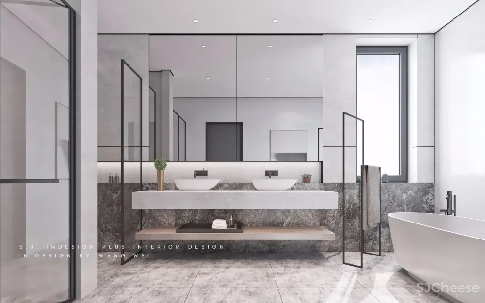 “木衫”西安260m²大平层室内空间设计 | S.H.INDESIGN PlUS