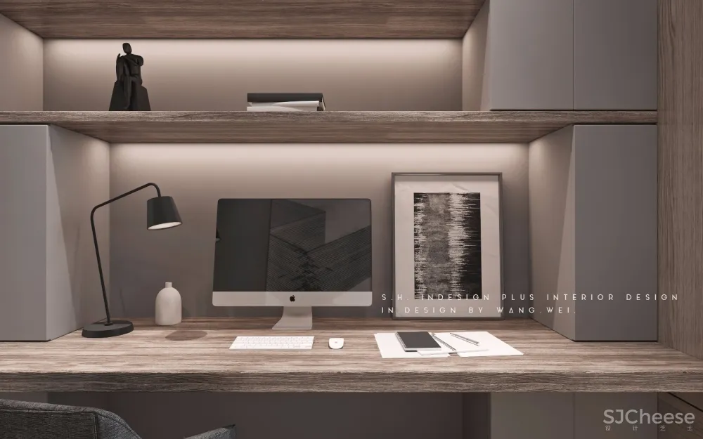 “木衫”西安260m²大平层室内空间设计 | S.H.INDESIGN PlUS