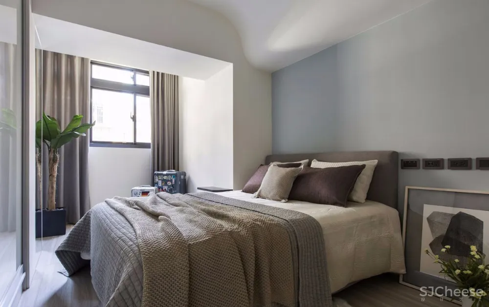 63㎡现代风格住宅 | 北境设计 首