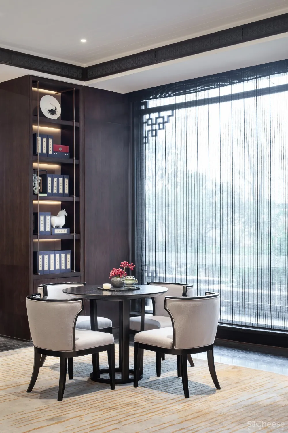 建发·首院售楼会所：山水成画，抒写风雅文韵 | 创时空设计