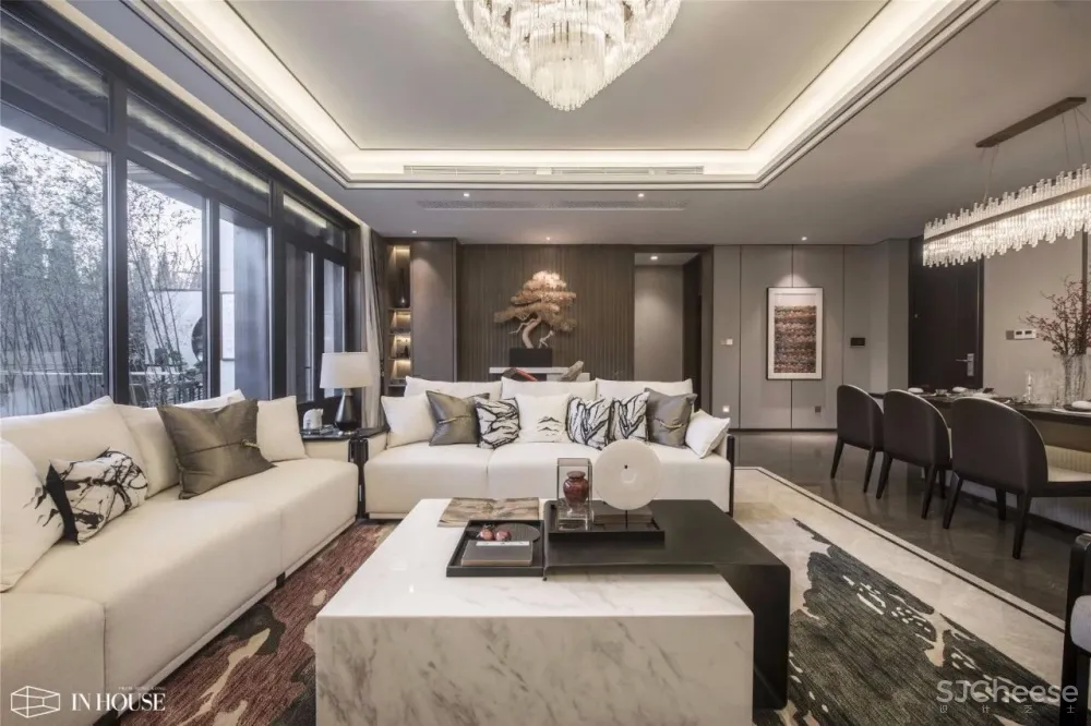 INHOUSE设计 | 融创清照府别墅样板间