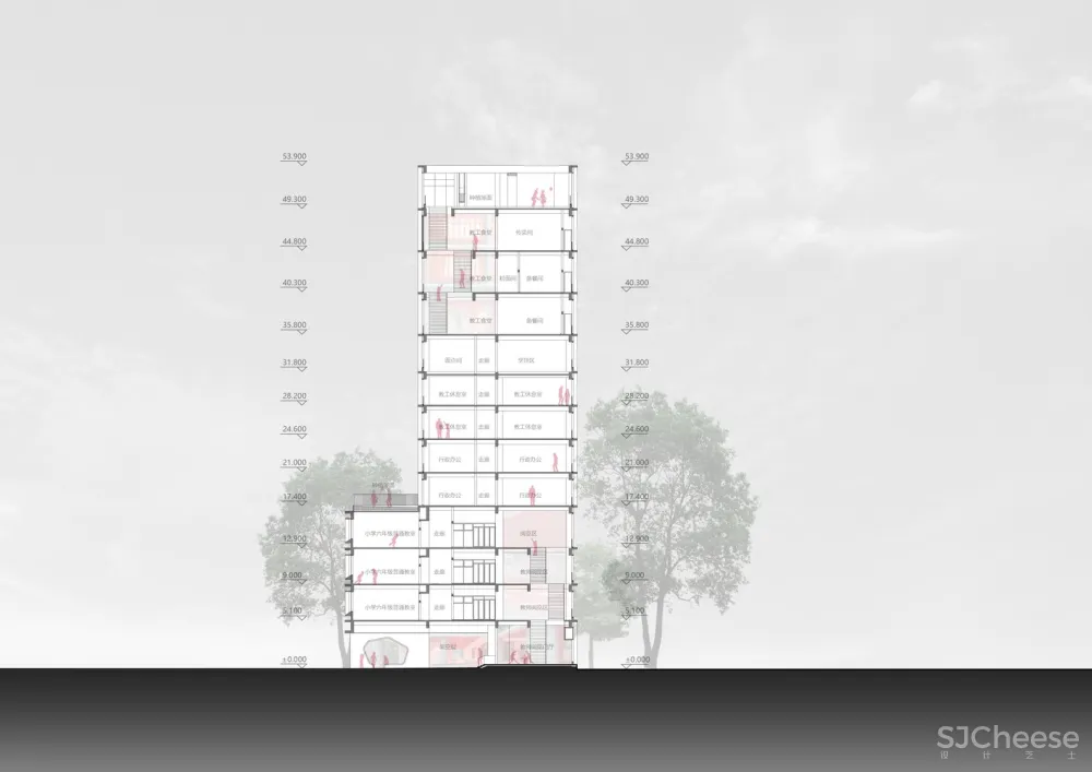 ZHUBO-AAO + H DESIGN | 华中师范大学龙源学校