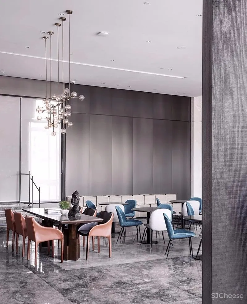 高颜值艺术空间丨用灰色调演绎高级感