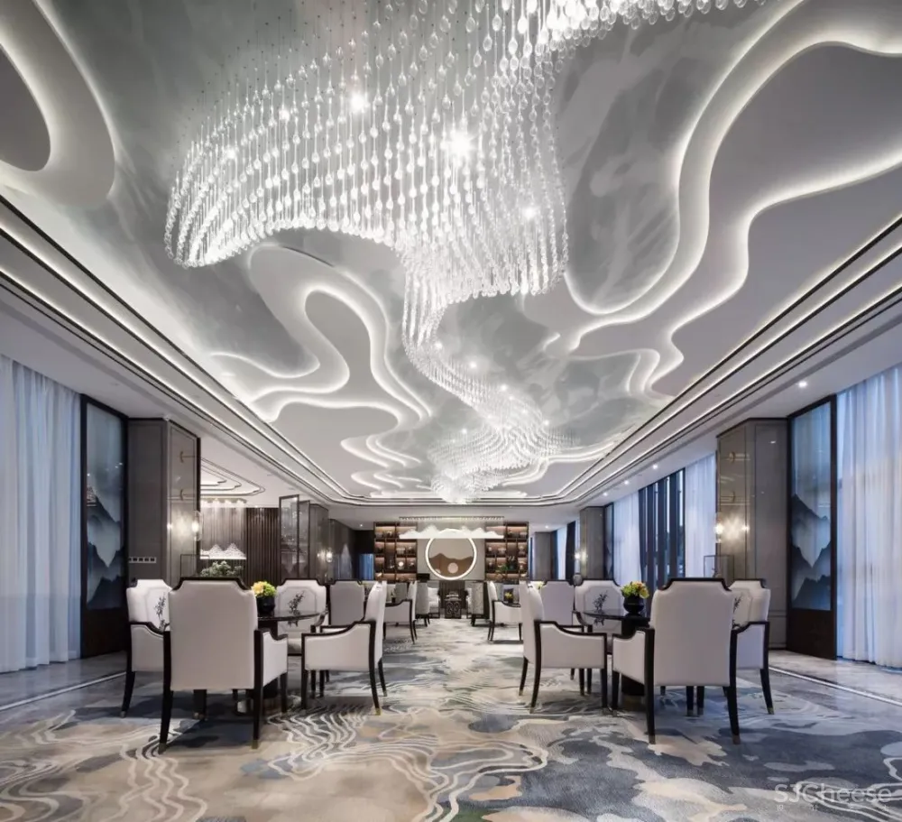 伊派设计丨一室山水之风 ,学习传统与现代的融合