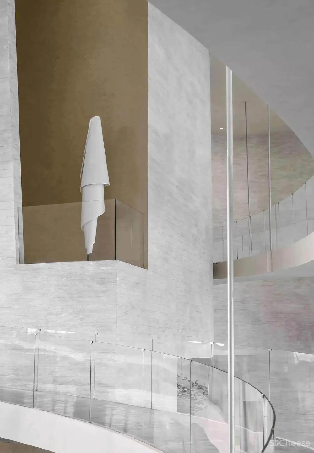 LSDCASA&水相设计:用艺术感打造媲美美术馆的售楼处! 首