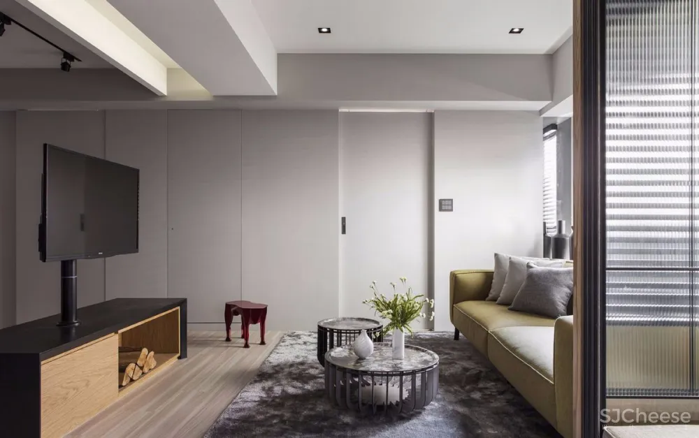 63㎡现代风格住宅 | 北境设计 首