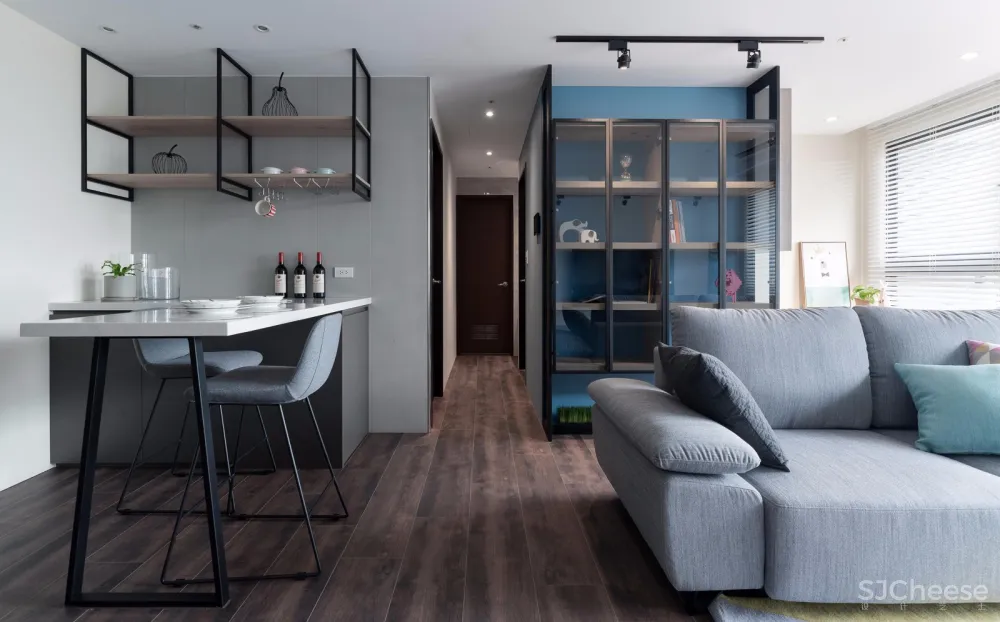 109㎡现代都会宅 | 橙果创意国际设计