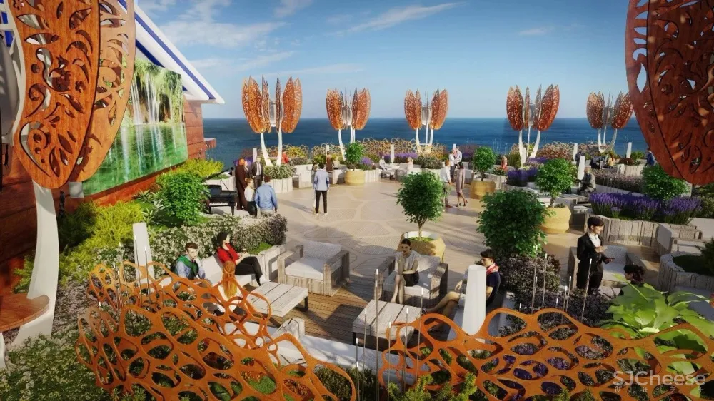 Kelly Hoppen&Jouin Manku&Tom Wright | Celebrity Edge，邮轮设计的革命